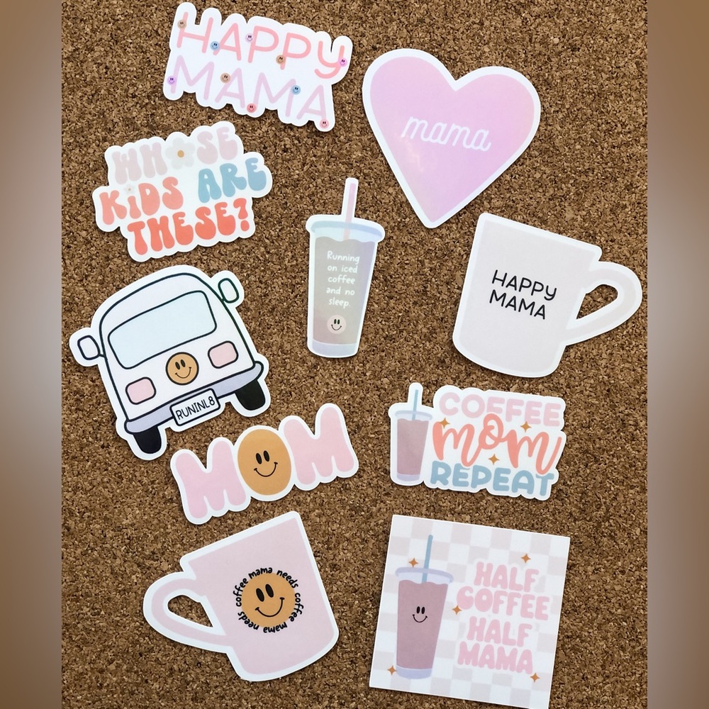 Mama Life Stickers
